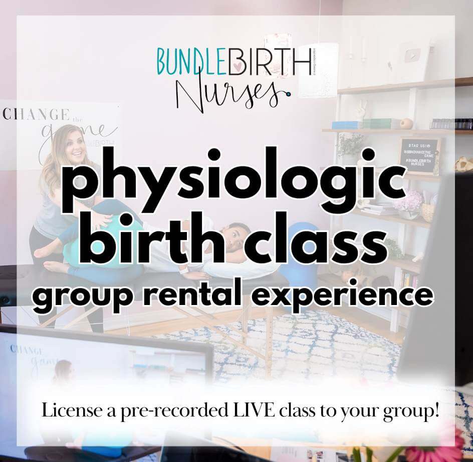 Physiologic Birth Class for L&D Nurses & Providers 24-hour RENTAL