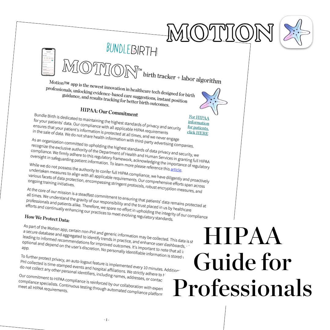HIPAA Information for Professionals